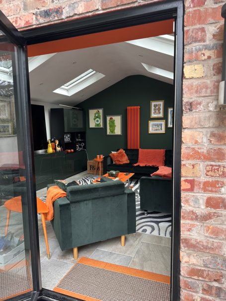 House extension, Home improvements, Interior design, architect near me, architecture, Open plan kitchen, Media Wall, New bedrooms