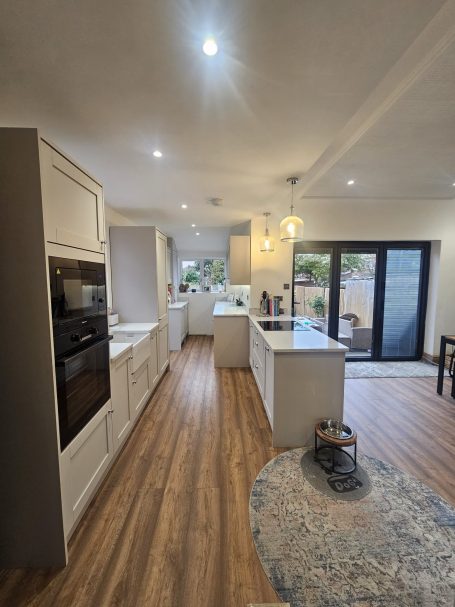 House refurbishment, Home improvements, Interior design, architect near me, architecture, Open plan kitchen, dining area
