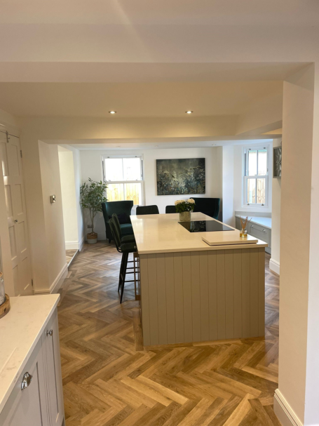 House extension, Home improvements, Interior design, Open plan kitchen, dining area, Internal alterations